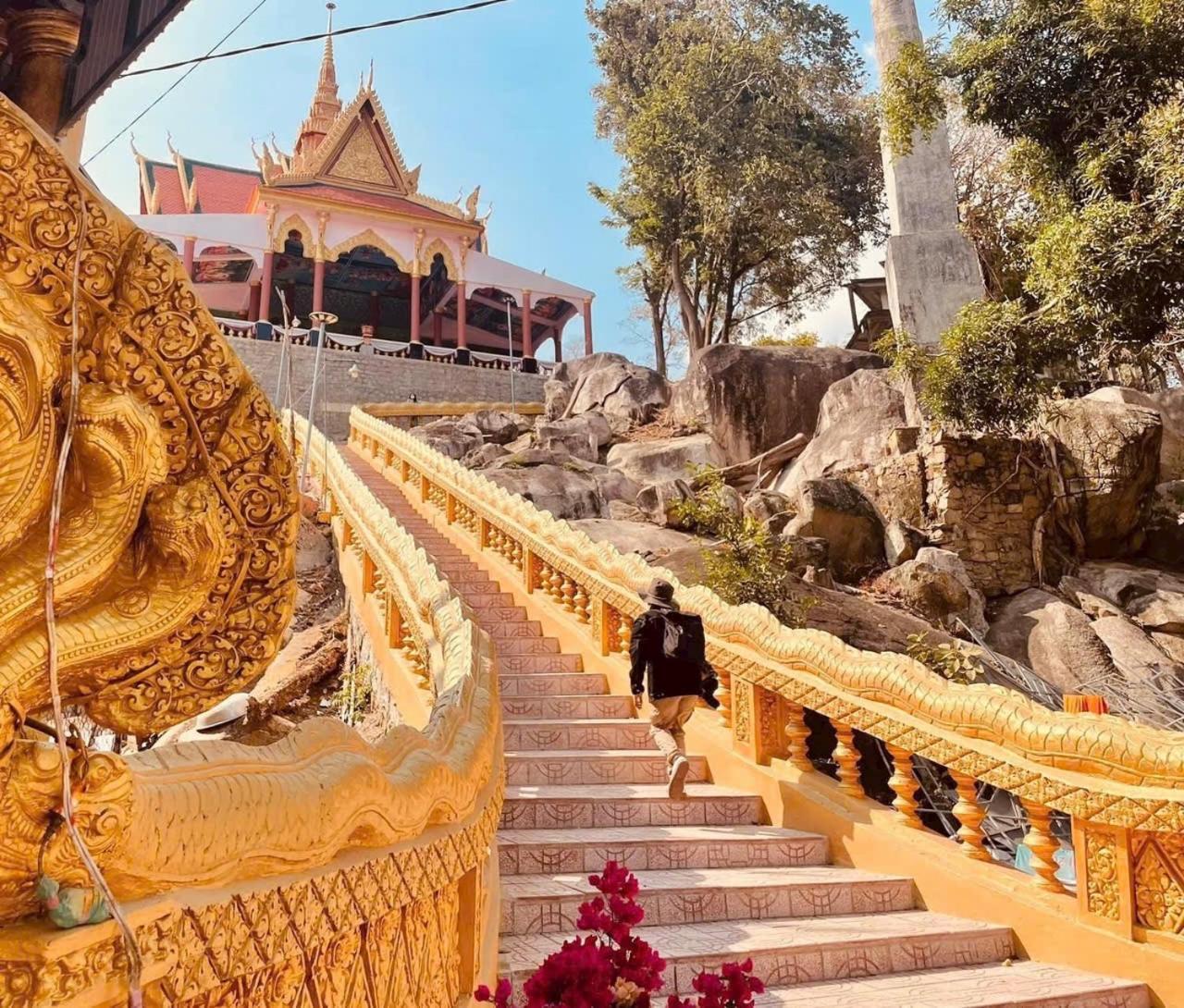Huong Tram Homestay Ho Da Exterior foto